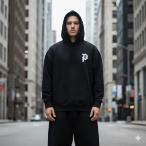 Alternative view of PRIMITIVE DIRTY P HOOD BLACK