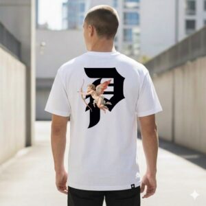 Alternative view of PRIMITIVE SHOOTER HW TEE WHITE