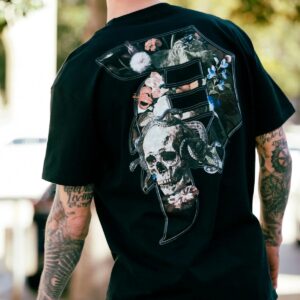 Alternative view of PRIMITIVE EXIST TEE BLACK