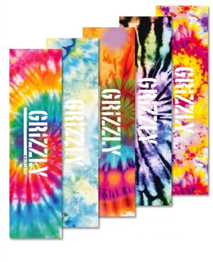 GRIZZLY TIE DYE GRIPTAPE ASSORTED