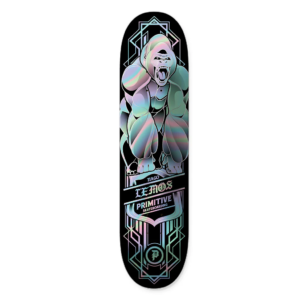 PRIMITIVE LEMOS GORILLA SPECTRA DECK BLACK