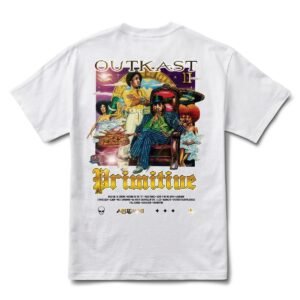 PRIMITIVE AQUEMINI TEE WHITE  B品