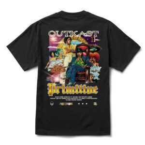 PRIMITIVE AQUEMINI TEE BLACK