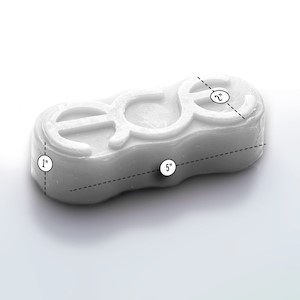 ACE RINGS WAX BIG BLOCK CLEAR