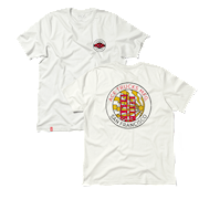 ACE SKATE CITY SS TEE WHITE