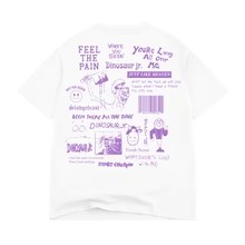 COLOR BARS WEIRDNESS TEE WHITE