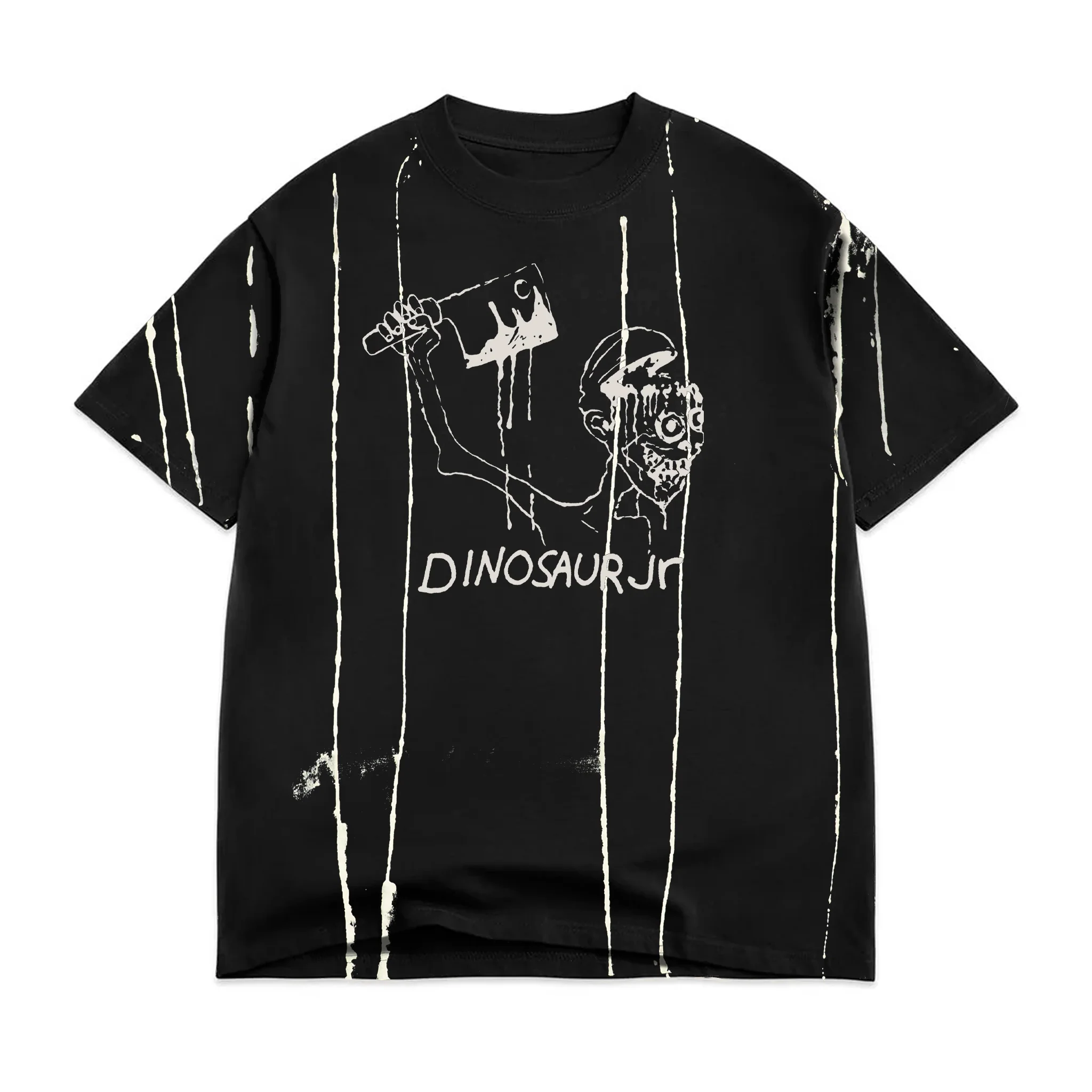 COLOR BARS START CHOPPIN TEE TIE DYE