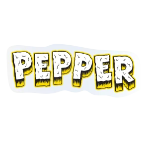 PEPPER STICKER CHILL LOGO 5PK