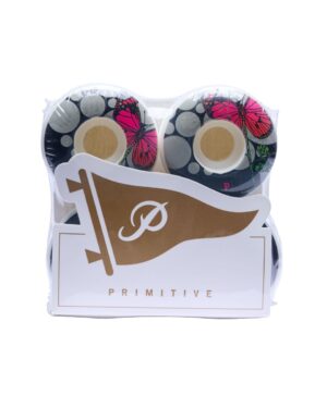 【下代2500円】PRIMITIVE RODRIGUEZ CYCLES WHEEL WHITE 52mm - 画像 (3)