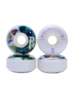 【下代2500円】PRIMITIVE HUMMING TEAM WHEEL WHITE 53mm