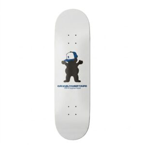 GRIZZLY HAT BEAR WHITE DECK