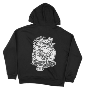 ACE BULLDAWG HOODIE BLACK - 画像 (3)