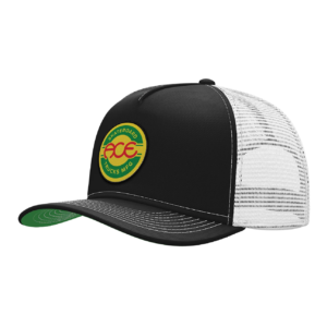 ACE RASTA SEAL TRUCKER HAT BLACK