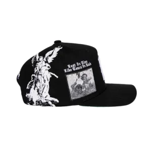 Alternative view of PRIMITIVE CENTURY A-FRAME SNAPBACK BLACK